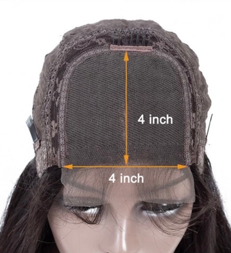 Blk Straight bob wig